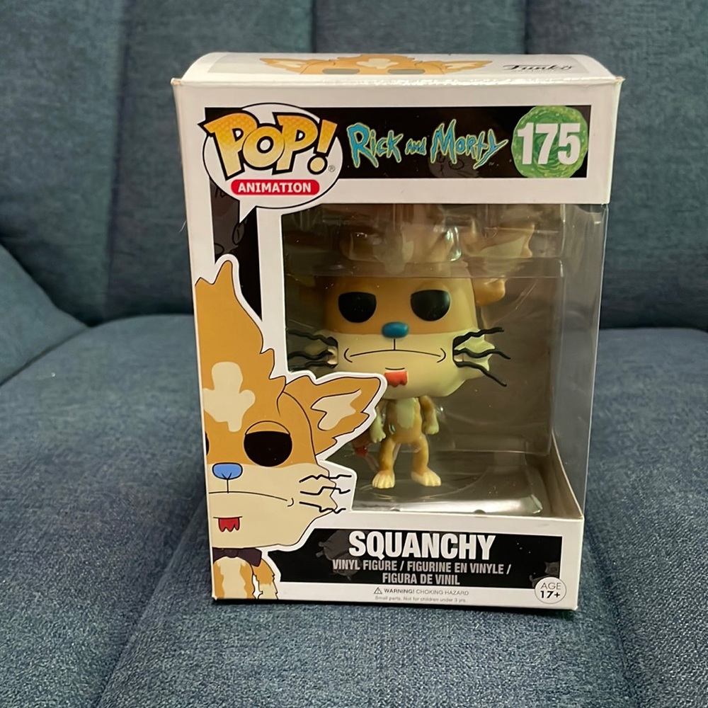 Pop! Animation Rick and Morty 175 Squanchy